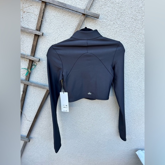 Alo Airlift Winter Warm Ski Time Long Sleeve Black New with Tags! - Picture 10 of 12